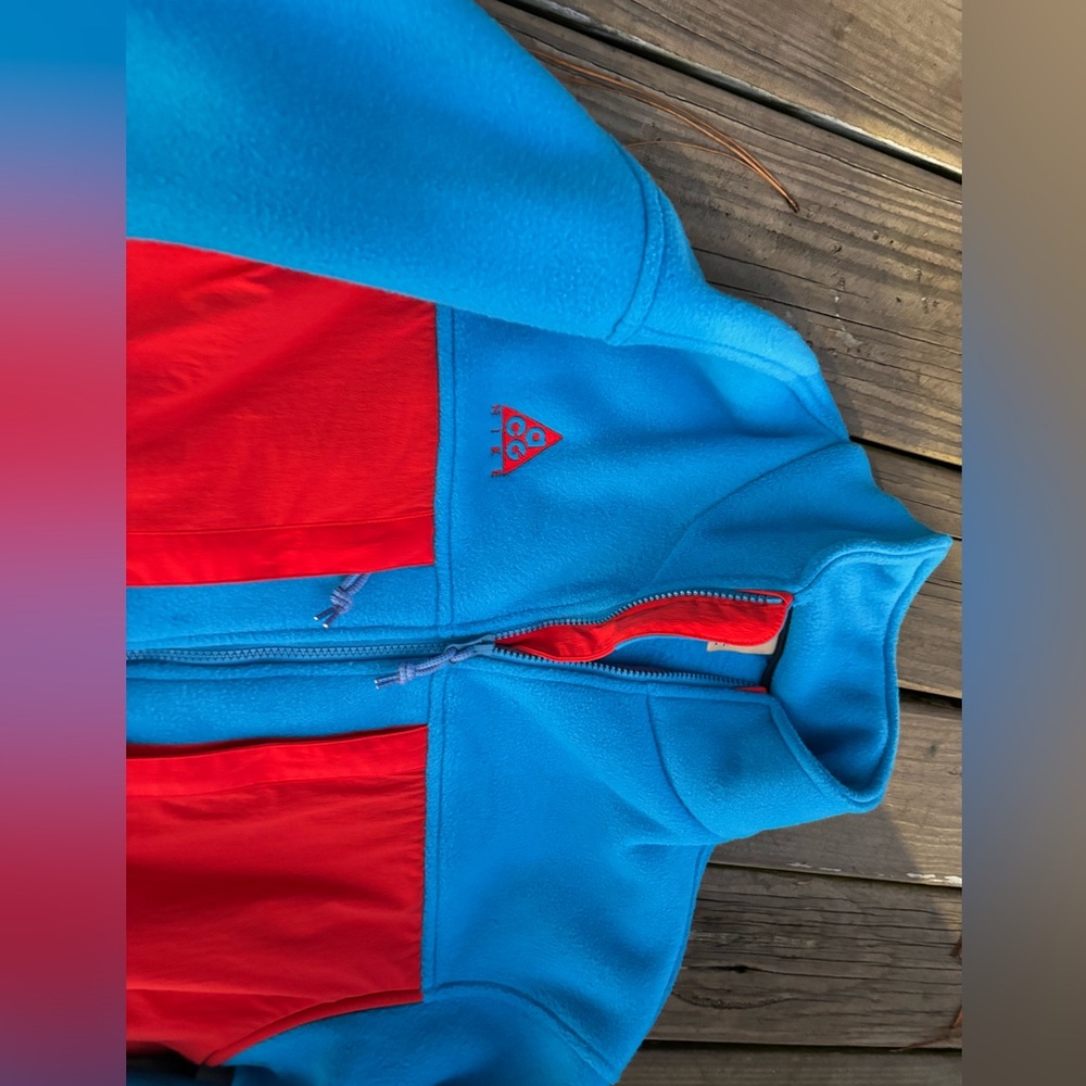 Nike ACG Fleece Colorblock Jacket - Picture 4 of 11